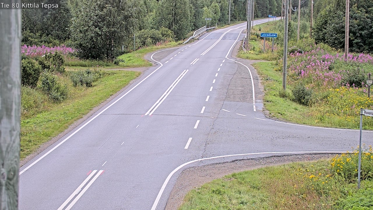 Kelikamerat Kuva Tie 80 Kittilä, Tepsa, Kittilä, Lappi