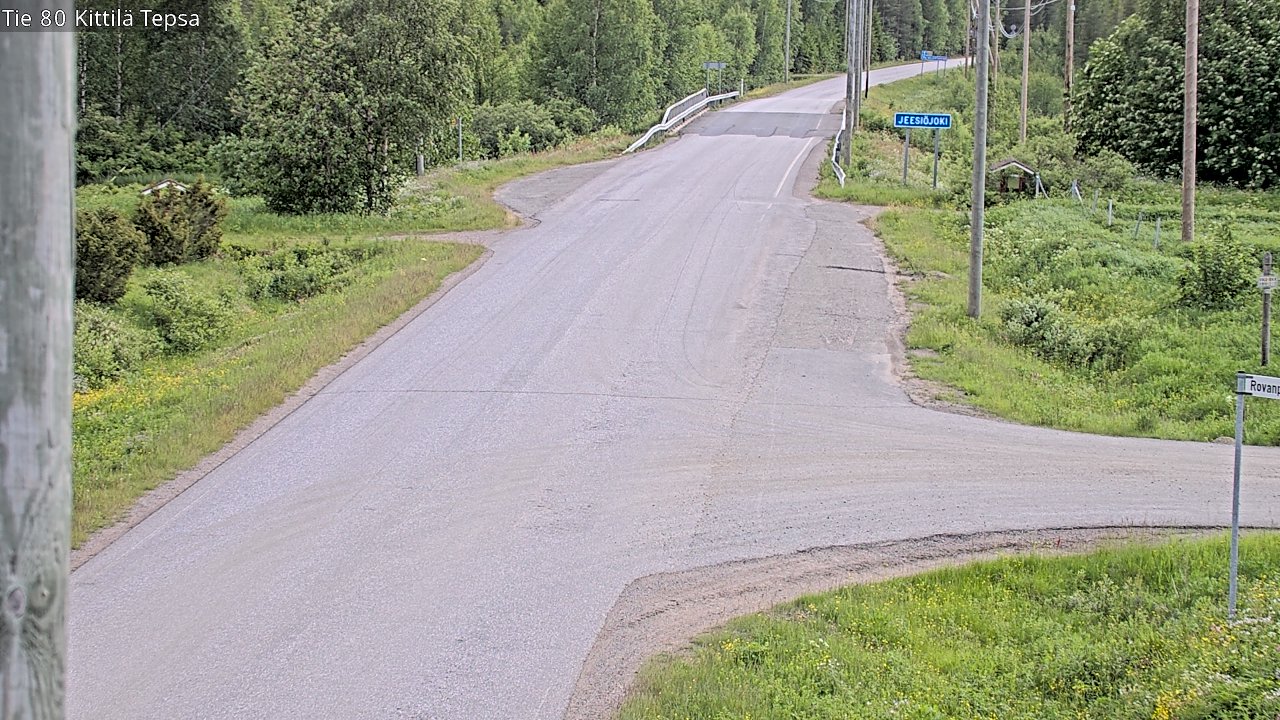Kelikamerat Kuva Tie 80 Kittilä, Tepsa, Kittilä, Lappi