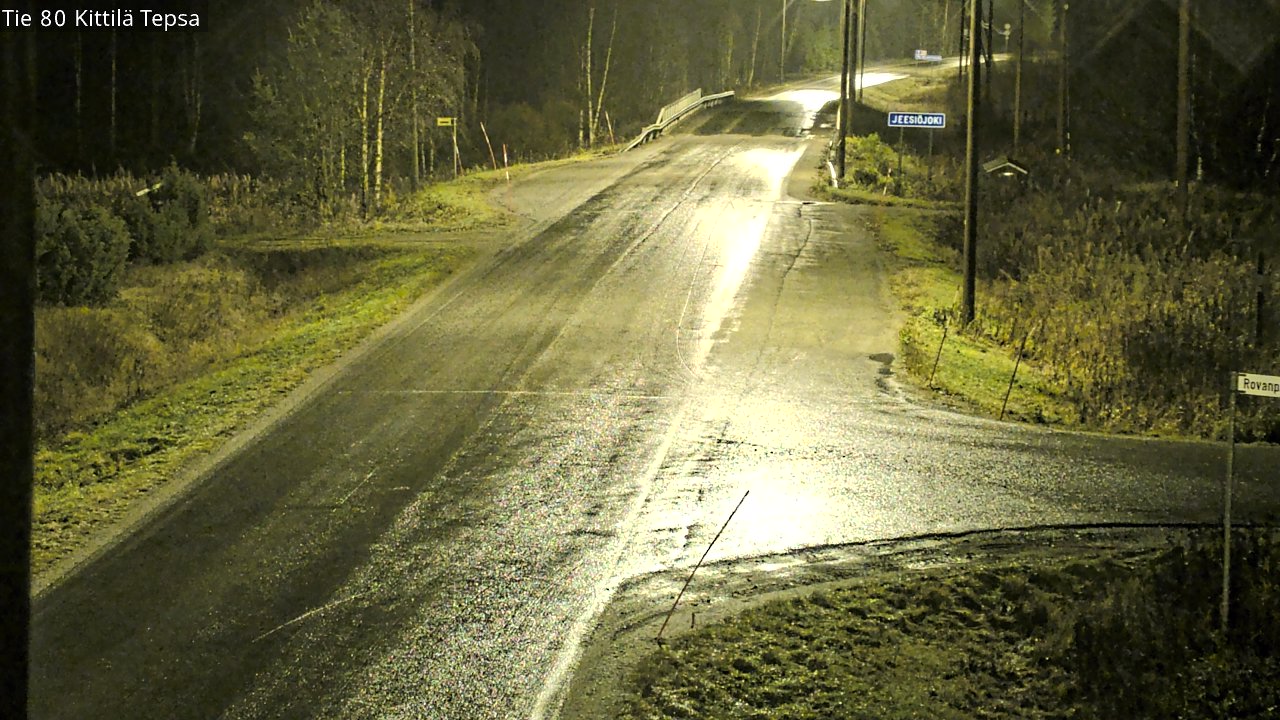 Kelikamerat Kuva Tie 80 Kittilä, Tepsa, Kittilä, Lappi