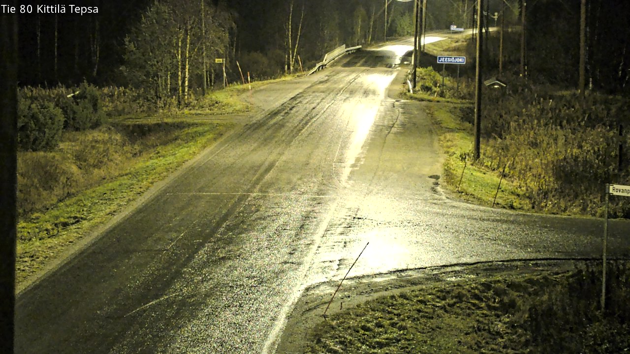 Kelikamerat Kuva Tie 80 Kittilä, Tepsa, Kittilä, Lappi