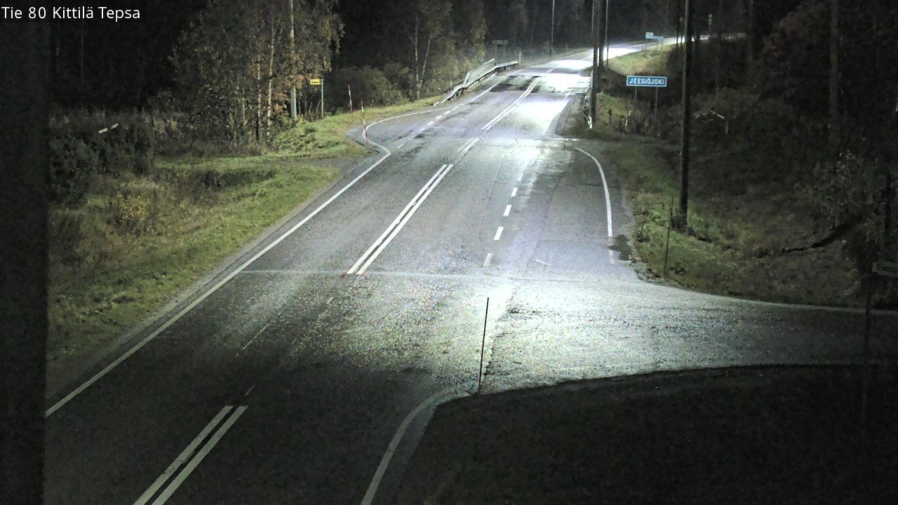 Kelikamerat Kuva Tie 80 Kittilä, Tepsa, Kittilä, Lappi