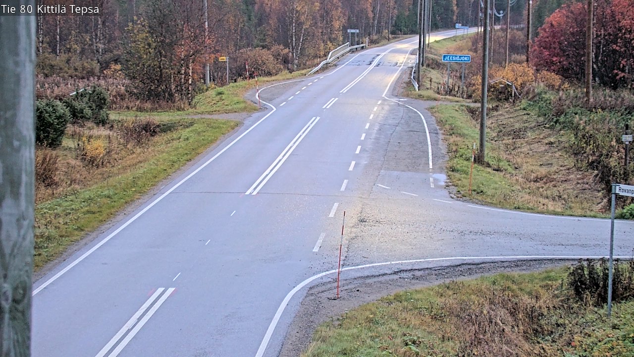 Kelikamerat Kuva Tie 80 Kittilä, Tepsa, Kittilä, Lappi