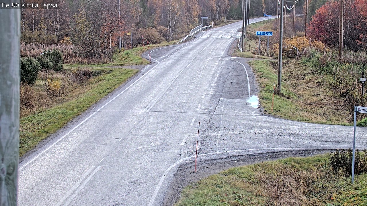 Kelikamerat Kuva Tie 80 Kittilä, Tepsa, Kittilä, Lappi