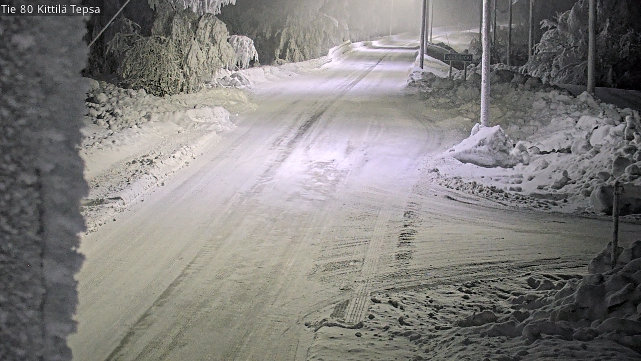 Kelikamerat Kuva Tie 80 Kittilä, Tepsa, Kittilä, Lappi