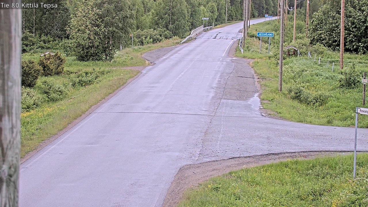 Kelikamerat Kuva Tie 80 Kittilä, Tepsa, Kittilä, Lappi