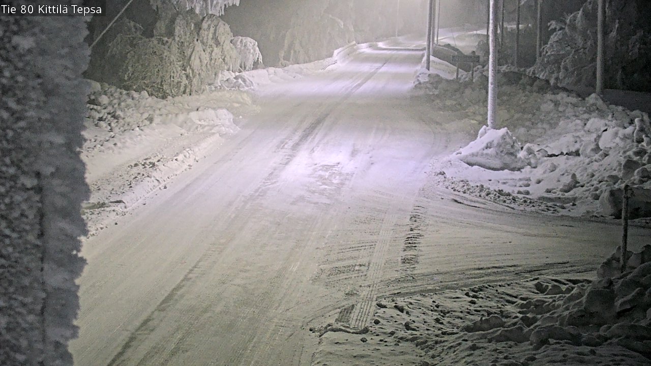 Kelikamerat Kuva Tie 80 Kittilä, Tepsa, Kittilä, Lappi