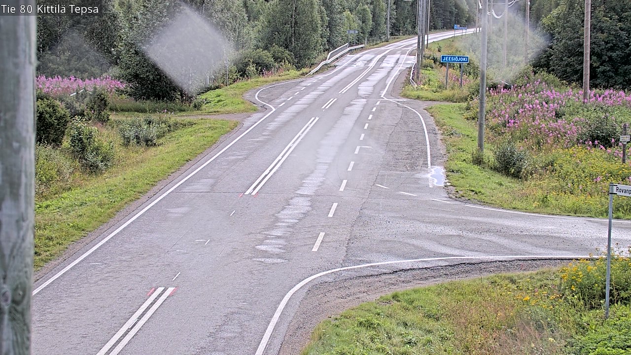 Kelikamerat Kuva Tie 80 Kittilä, Tepsa, Kittilä, Lappi