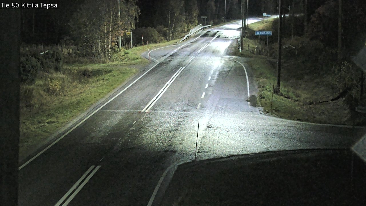Kelikamerat Kuva Tie 80 Kittilä, Tepsa, Kittilä, Lappi