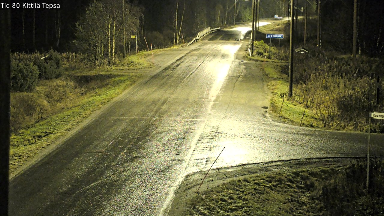 Kelikamerat Kuva Tie 80 Kittilä, Tepsa, Kittilä, Lappi