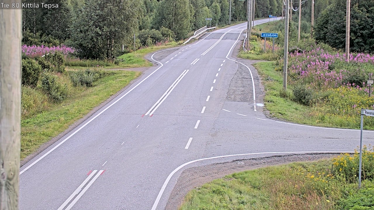 Kelikamerat Kuva Tie 80 Kittilä, Tepsa, Kittilä, Lappi