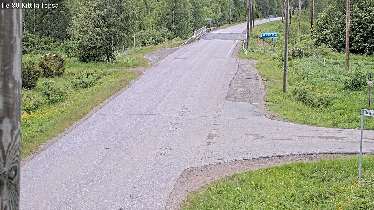 Kelikamerat Kuva Tie 80 Kittilä, Tepsa, Kittilä, Lappi