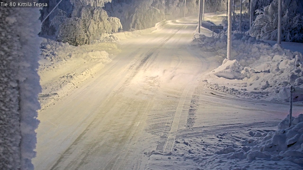 Kelikamerat Kuva Tie 80 Kittilä, Tepsa, Kittilä, Lappi