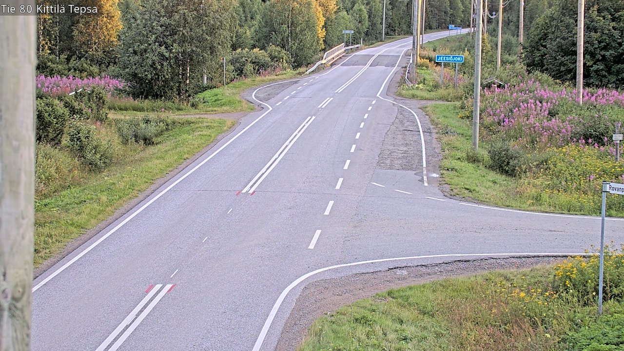 Kelikamerat Kuva Tie 80 Kittilä, Tepsa, Kittilä, Lappi