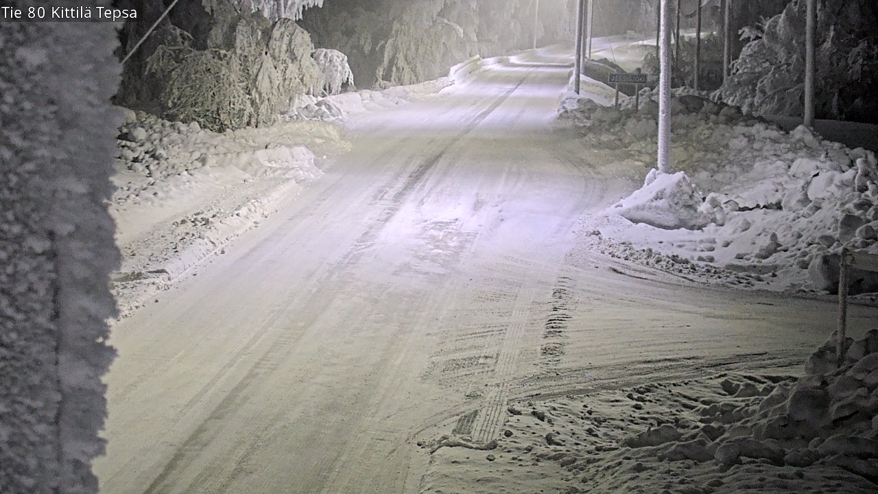 Kelikamerat Kuva Tie 80 Kittilä, Tepsa, Kittilä, Lappi