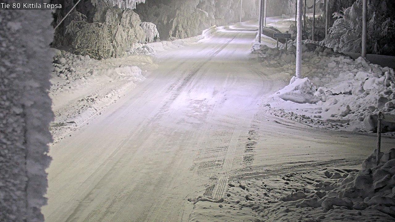 Kelikamerat Kuva Tie 80 Kittilä, Tepsa, Kittilä, Lappi