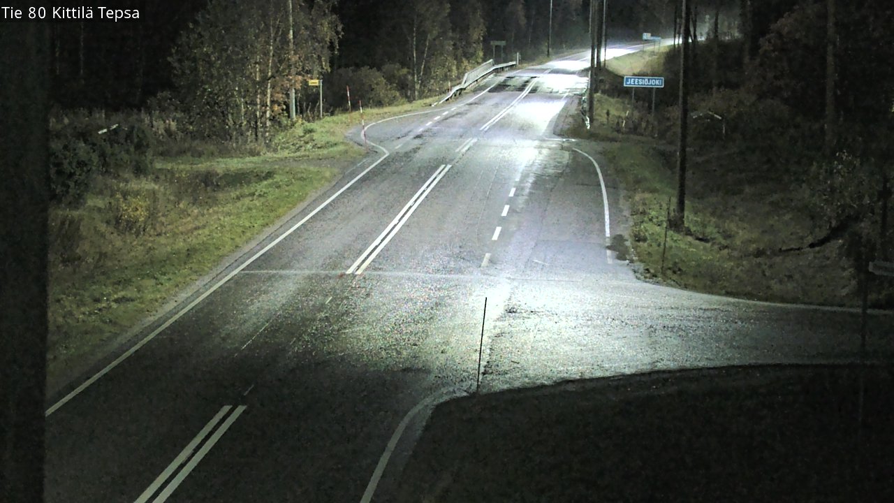 Kelikamerat Kuva Tie 80 Kittilä, Tepsa, Kittilä, Lappi