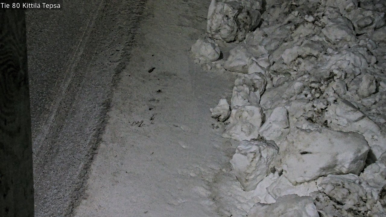 Kelikamerat Kuva Tie 80 Kittilä, Tepsa, Kittilä, Lappi