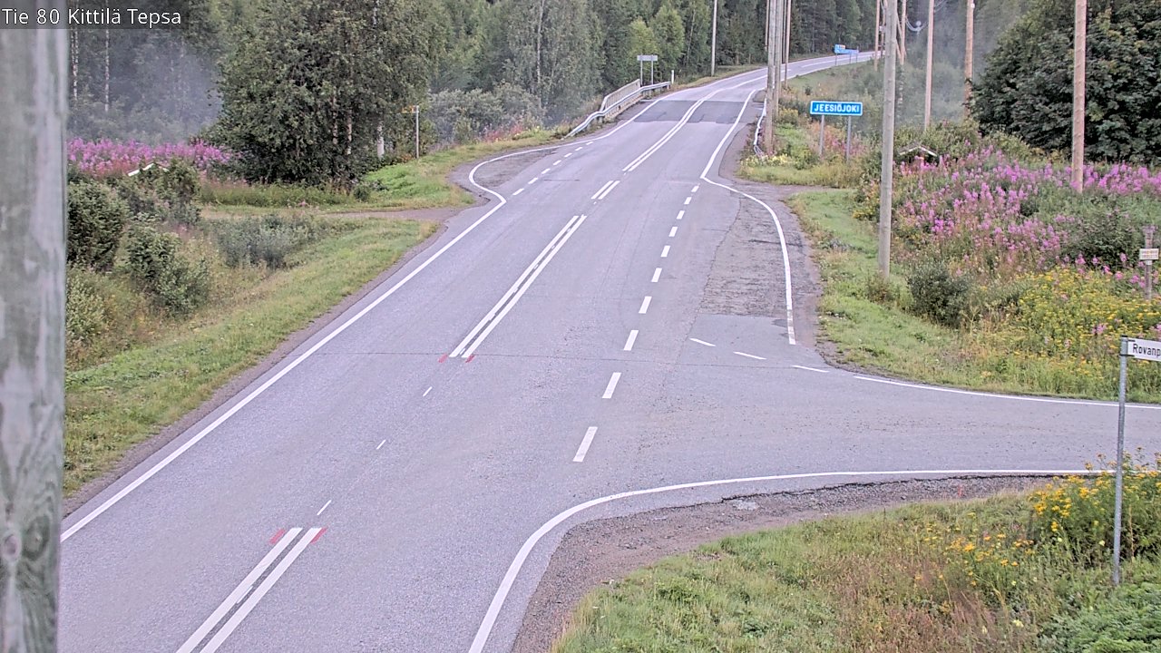 Kelikamerat Kuva Tie 80 Kittilä, Tepsa, Kittilä, Lappi