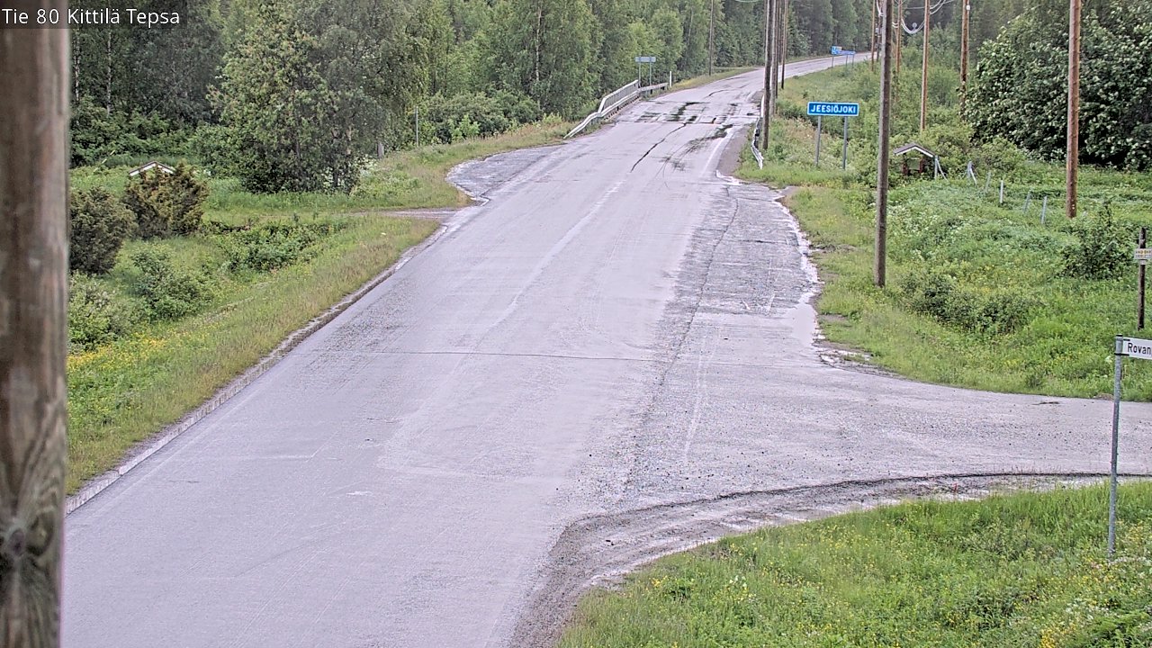 Kelikamerat Kuva Tie 80 Kittilä, Tepsa, Kittilä, Lappi