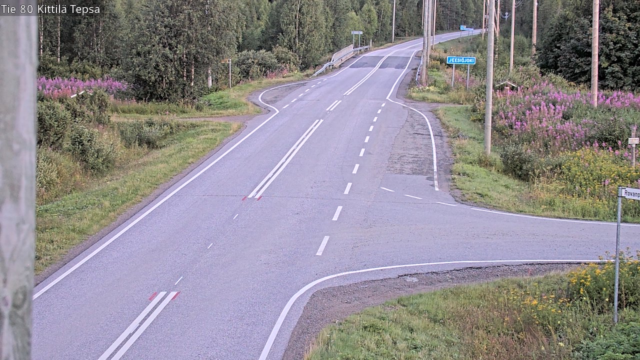 Kelikamerat Kuva Tie 80 Kittilä, Tepsa, Kittilä, Lappi