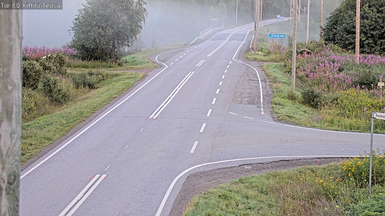 Kelikamerat Kuva Tie 80 Kittilä, Tepsa, Kittilä, Lappi
