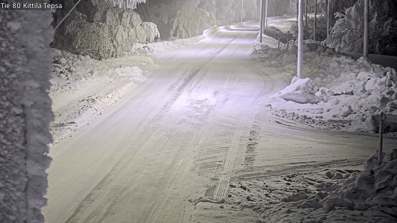 Kelikamerat Kuva Tie 80 Kittilä, Tepsa, Kittilä, Lappi