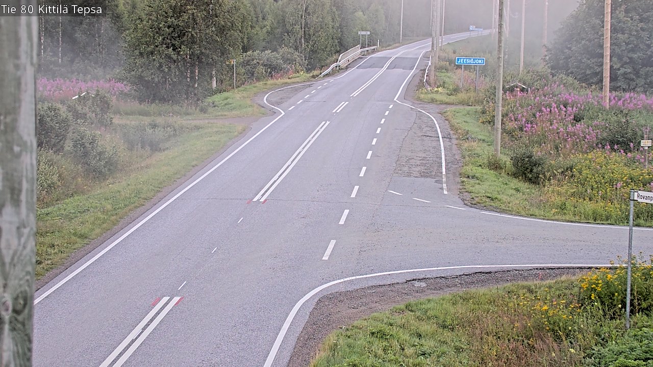 Kelikamerat Kuva Tie 80 Kittilä, Tepsa, Kittilä, Lappi