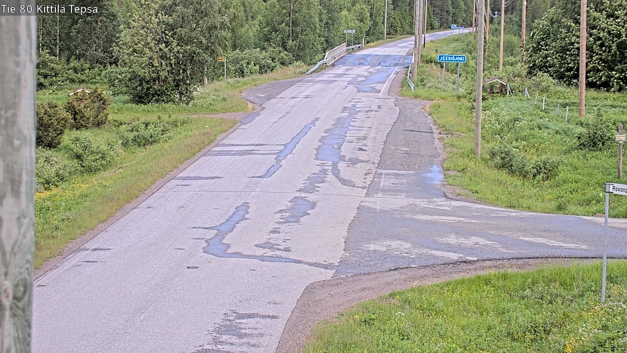 Kelikamerat Kuva Tie 80 Kittilä, Tepsa, Kittilä, Lappi