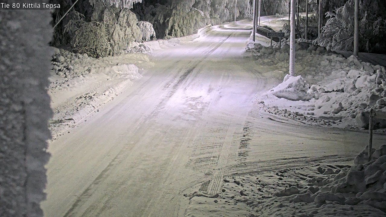 Kelikamerat Kuva Tie 80 Kittilä, Tepsa, Kittilä, Lappi