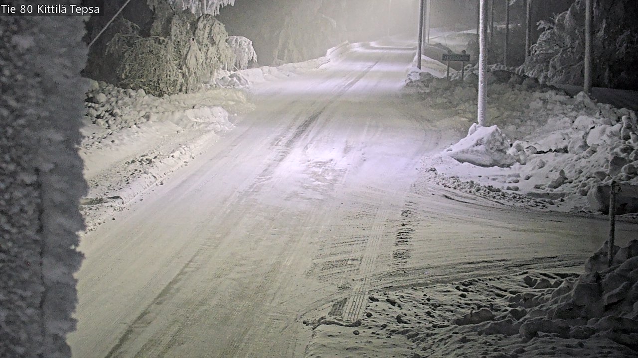 Kelikamerat Kuva Tie 80 Kittilä, Tepsa, Kittilä, Lappi