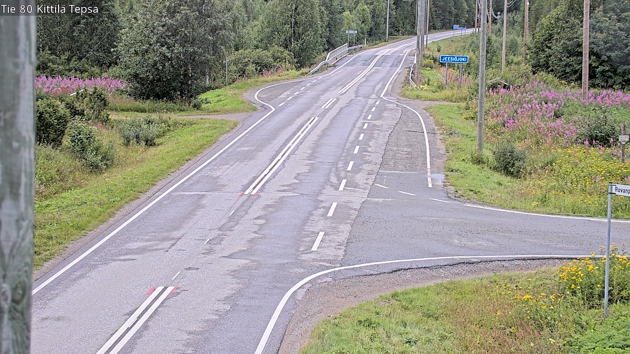 Kelikamerat Kuva Tie 80 Kittilä, Tepsa, Kittilä, Lappi