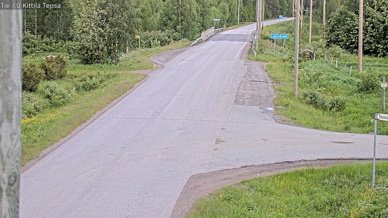 Kelikamerat Kuva Tie 80 Kittilä, Tepsa, Kittilä, Lappi