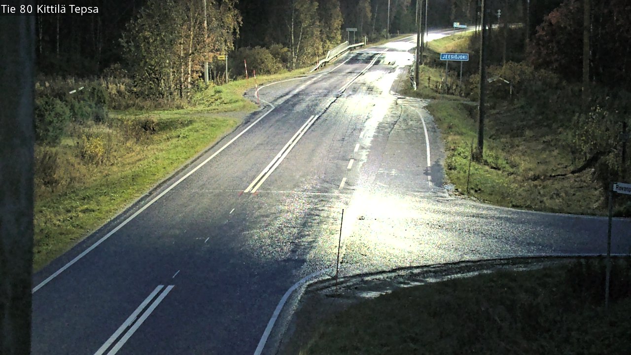Kelikamerat Kuva Tie 80 Kittilä, Tepsa, Kittilä, Lappi