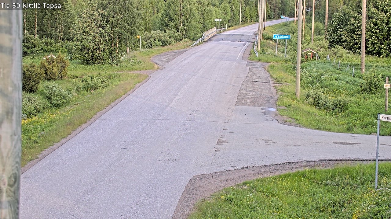 Kelikamerat Kuva Tie 80 Kittilä, Tepsa, Kittilä, Lappi