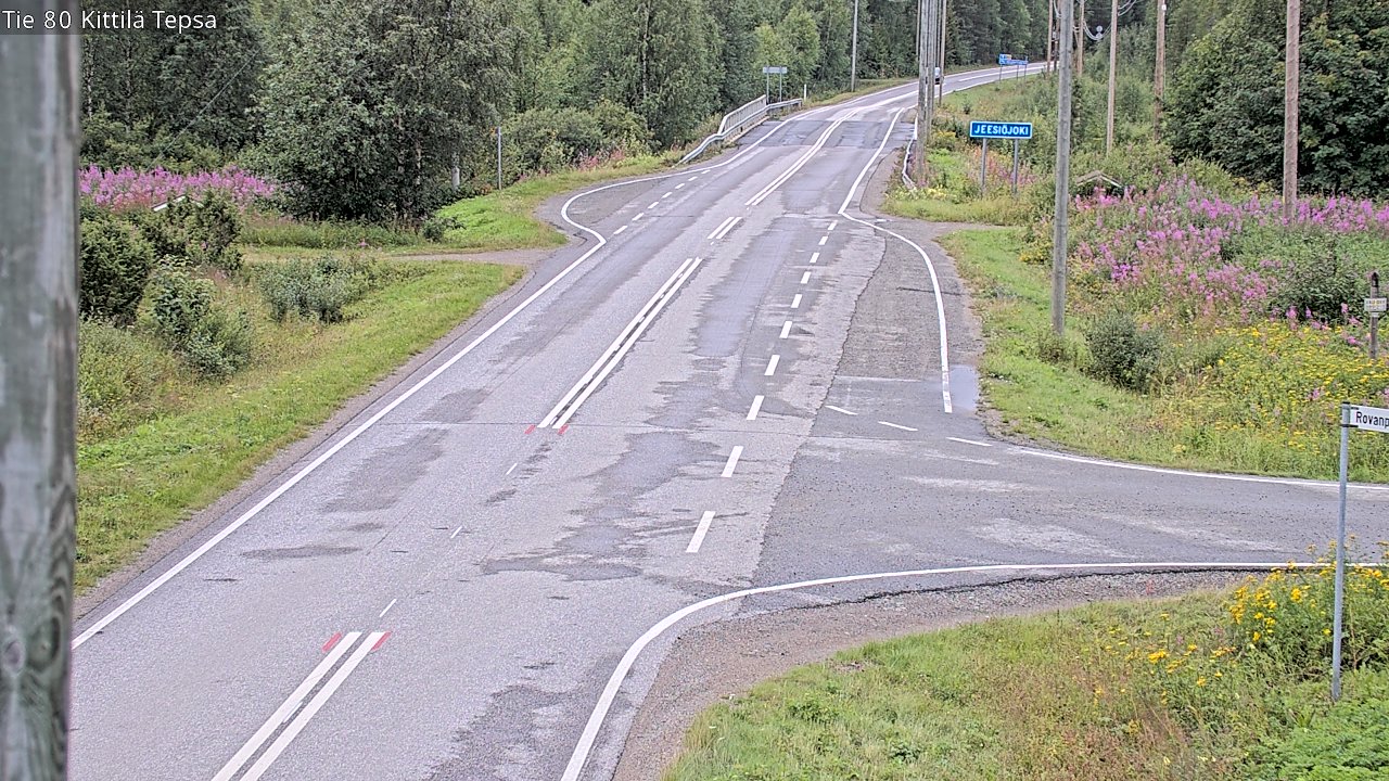 Kelikamerat Kuva Tie 80 Kittilä, Tepsa, Kittilä, Lappi