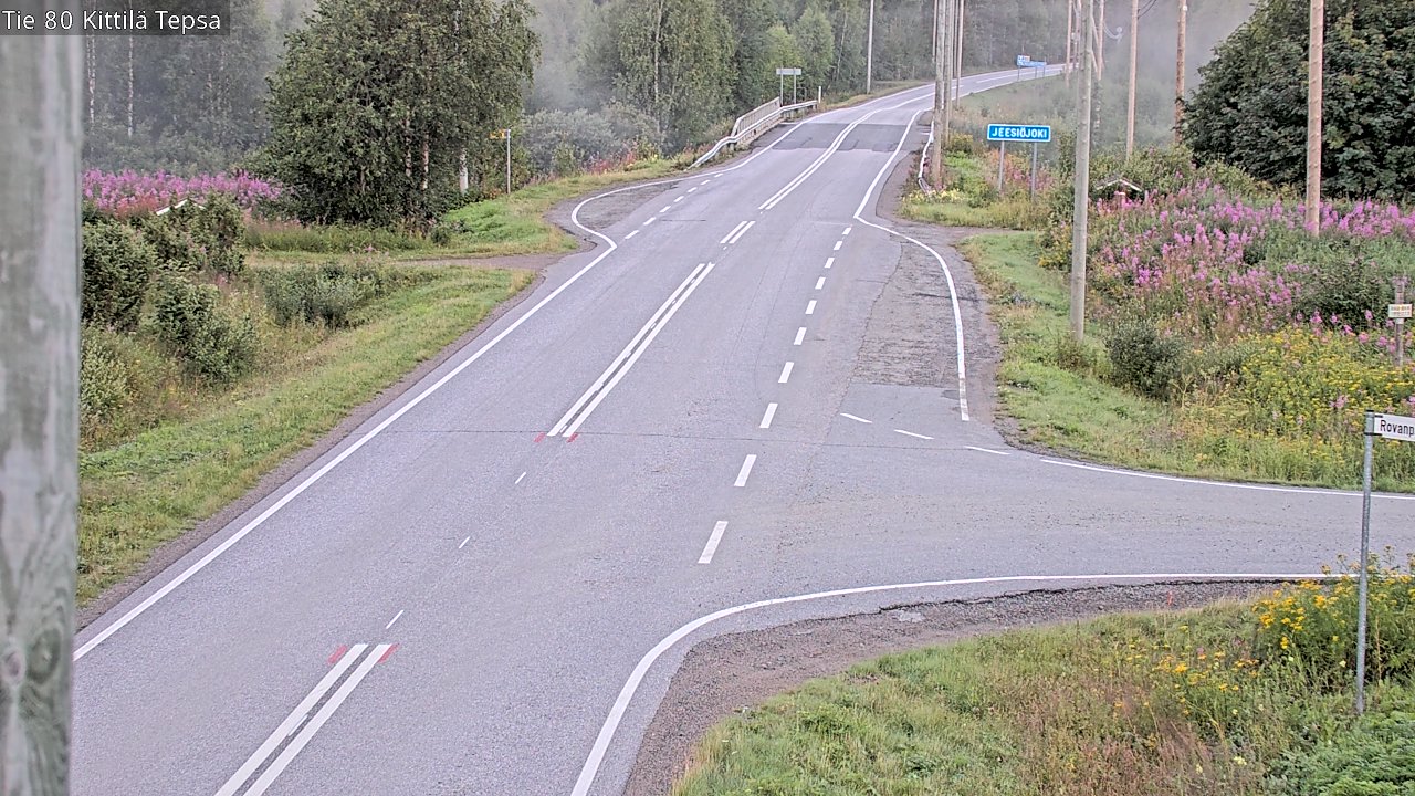 Kelikamerat Kuva Tie 80 Kittilä, Tepsa, Kittilä, Lappi