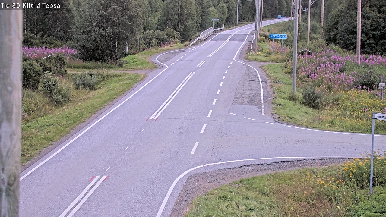 Kelikamerat Kuva Tie 80 Kittilä, Tepsa, Kittilä, Lappi