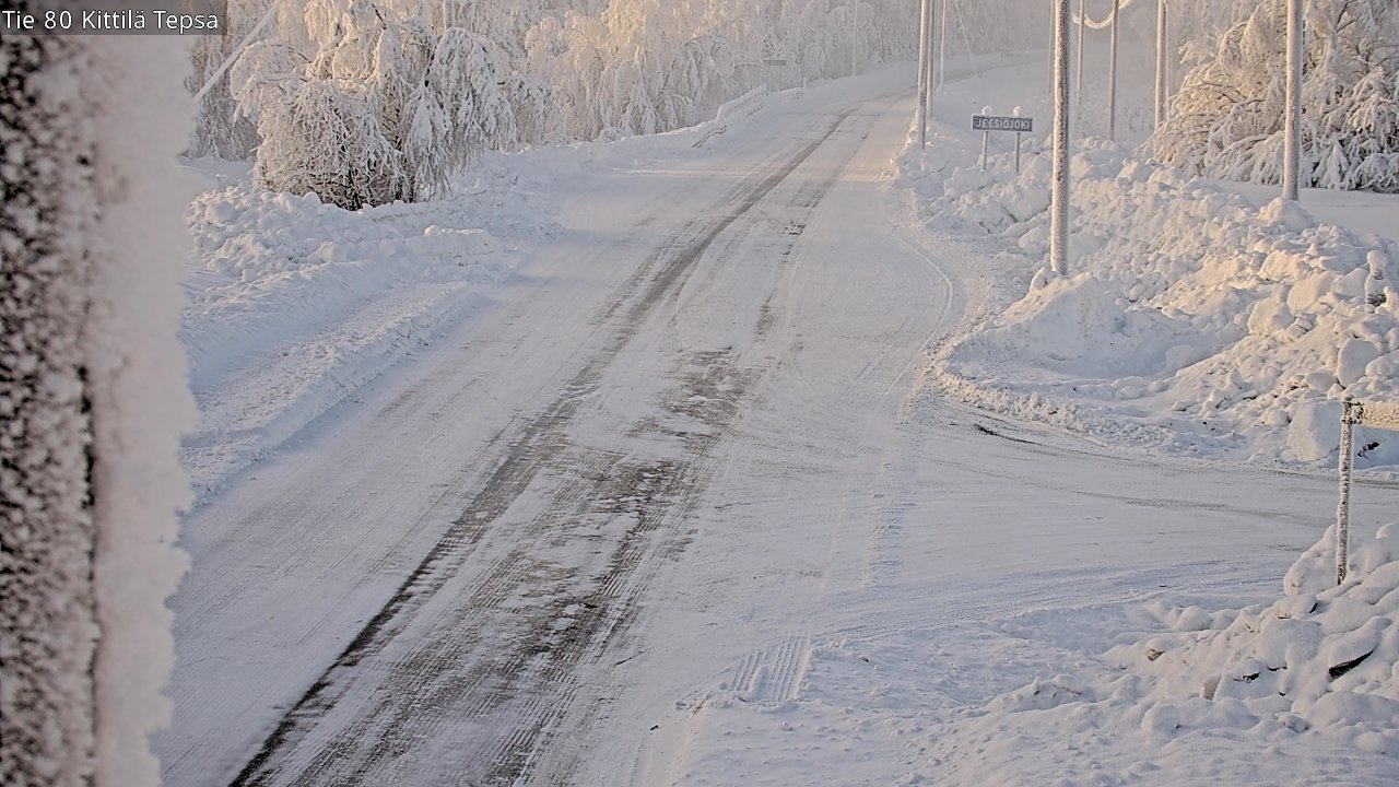 Kelikamerat Kuva Tie 80 Kittilä, Tepsa, Kittilä, Lappi