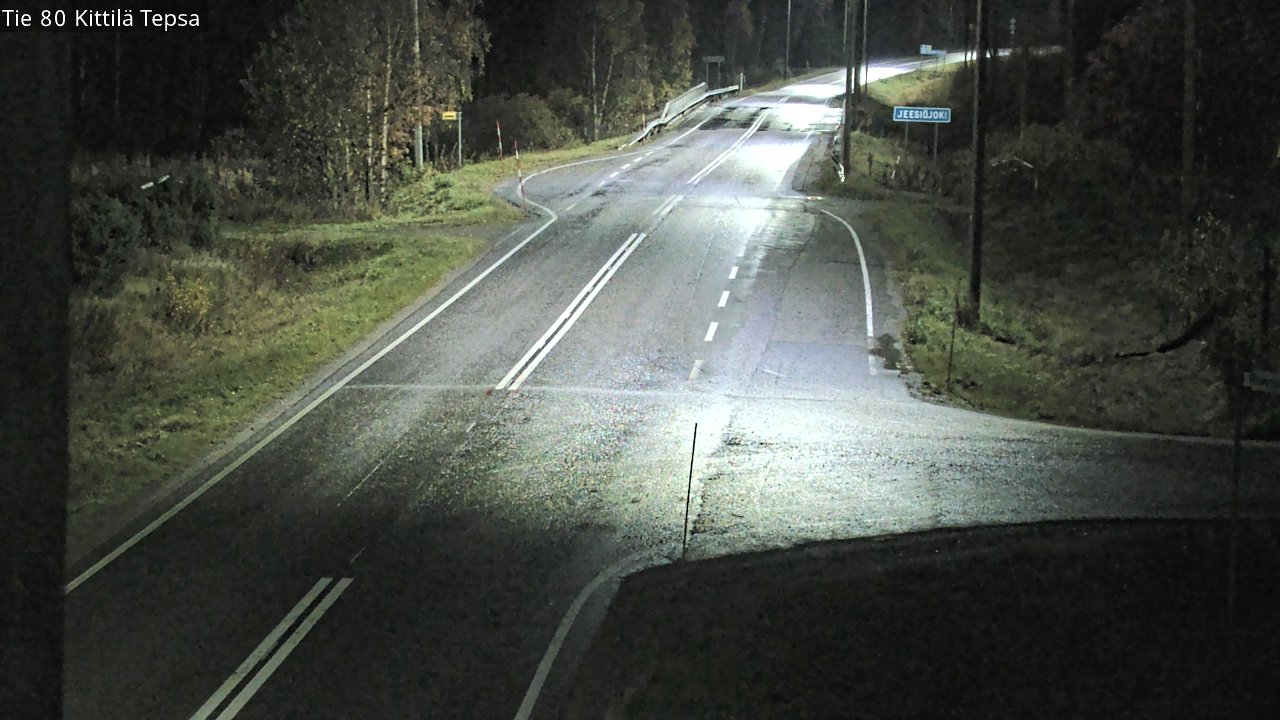 Kelikamerat Kuva Tie 80 Kittilä, Tepsa, Kittilä, Lappi