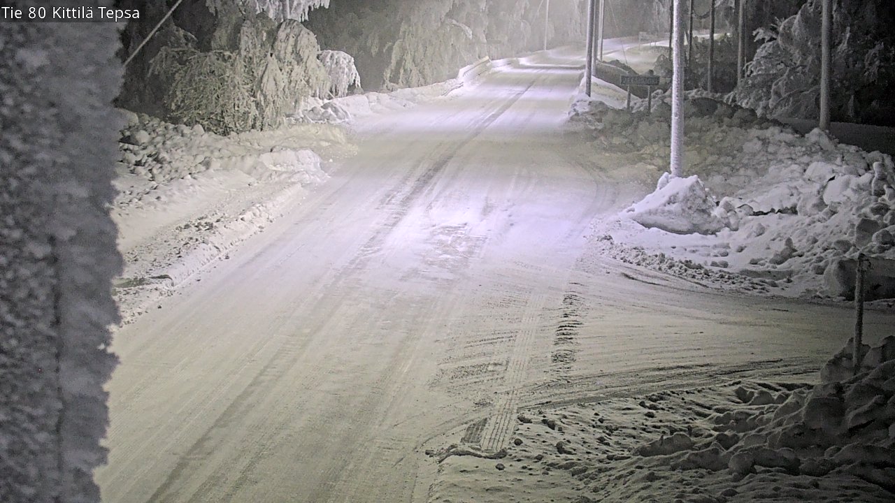 Kelikamerat Kuva Tie 80 Kittilä, Tepsa, Kittilä, Lappi