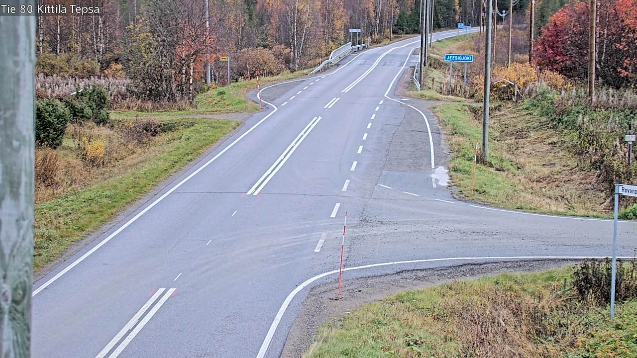 Kelikamerat Kuva Tie 80 Kittilä, Tepsa, Kittilä, Lappi