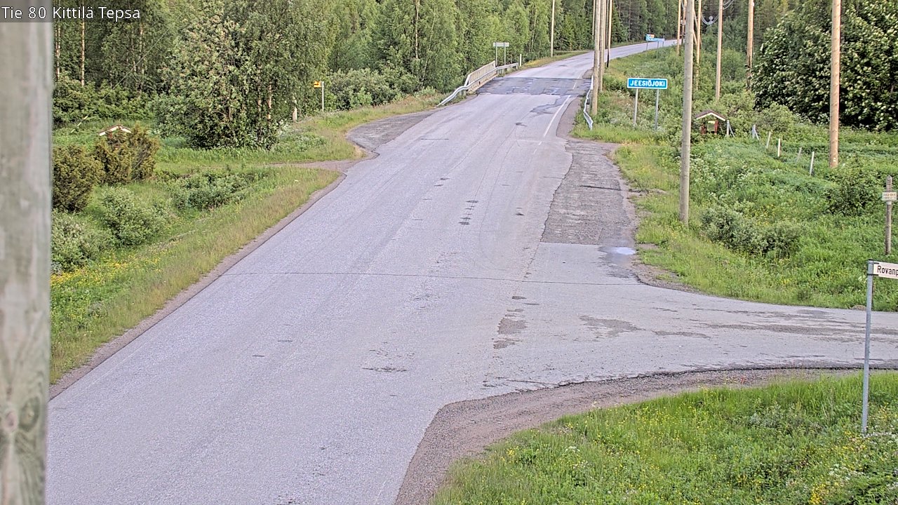 Kelikamerat Kuva Tie 80 Kittilä, Tepsa, Kittilä, Lappi