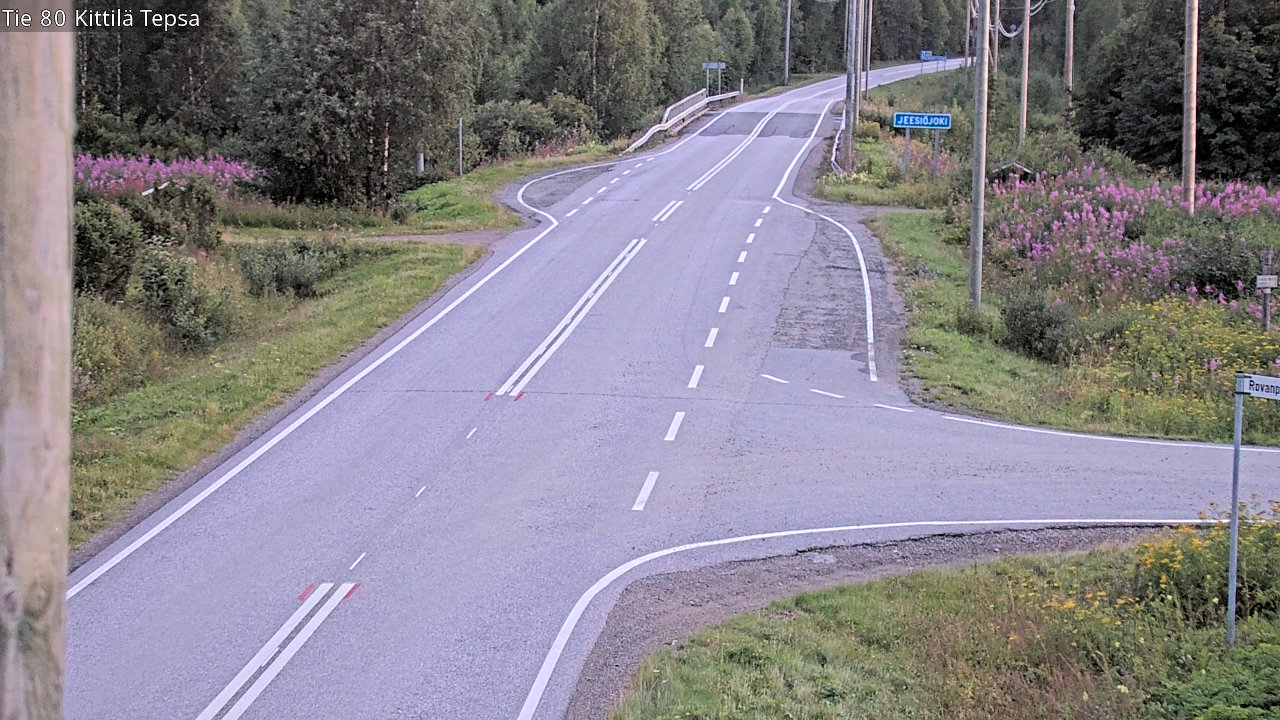 Kelikamerat Kuva Tie 80 Kittilä, Tepsa, Kittilä, Lappi