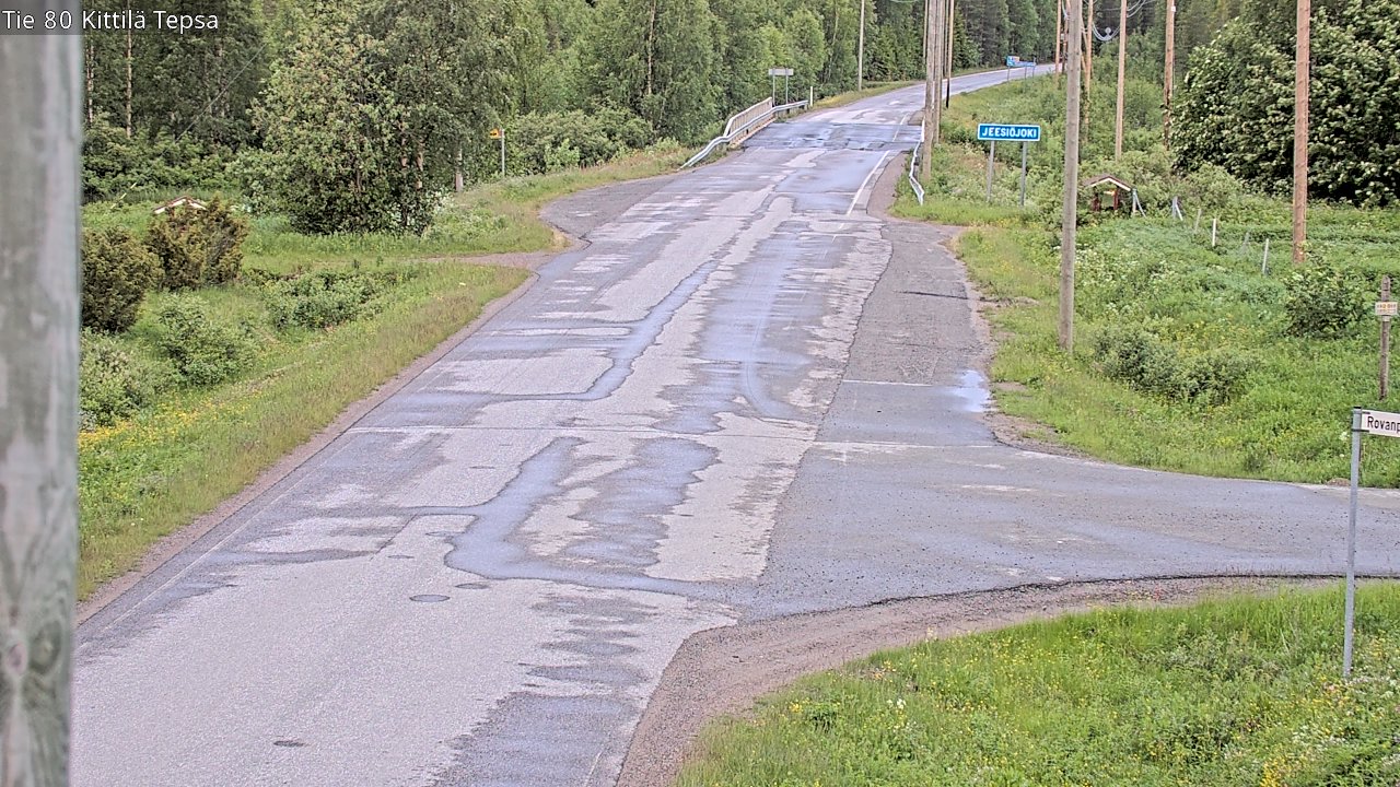 Kelikamerat Kuva Tie 80 Kittilä, Tepsa, Kittilä, Lappi
