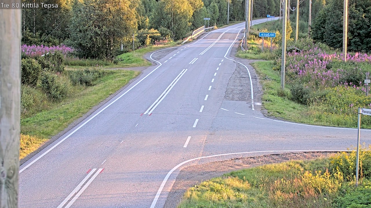 Kelikamerat Kuva Tie 80 Kittilä, Tepsa, Kittilä, Lappi
