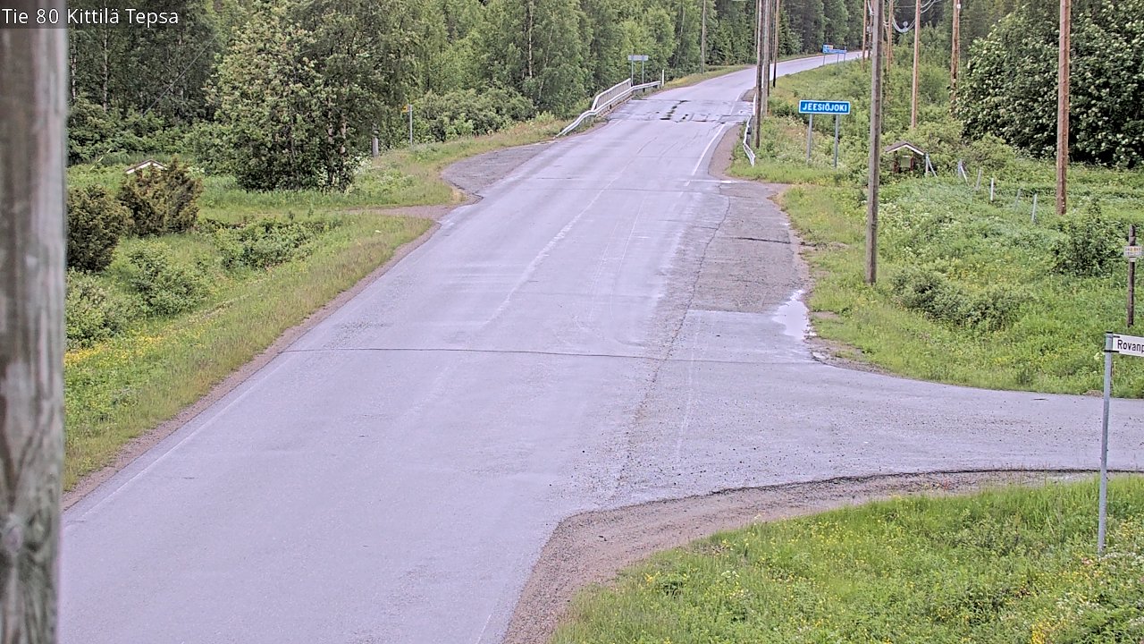 Kelikamerat Kuva Tie 80 Kittilä, Tepsa, Kittilä, Lappi