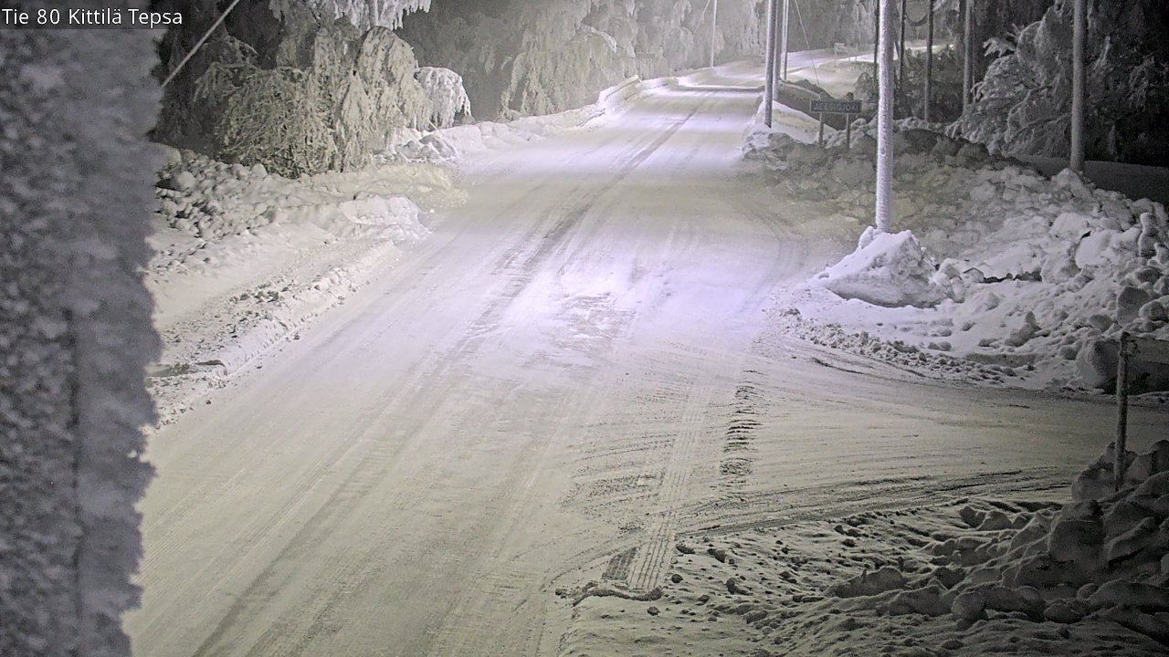 Kelikamerat Kuva Tie 80 Kittilä, Tepsa, Kittilä, Lappi