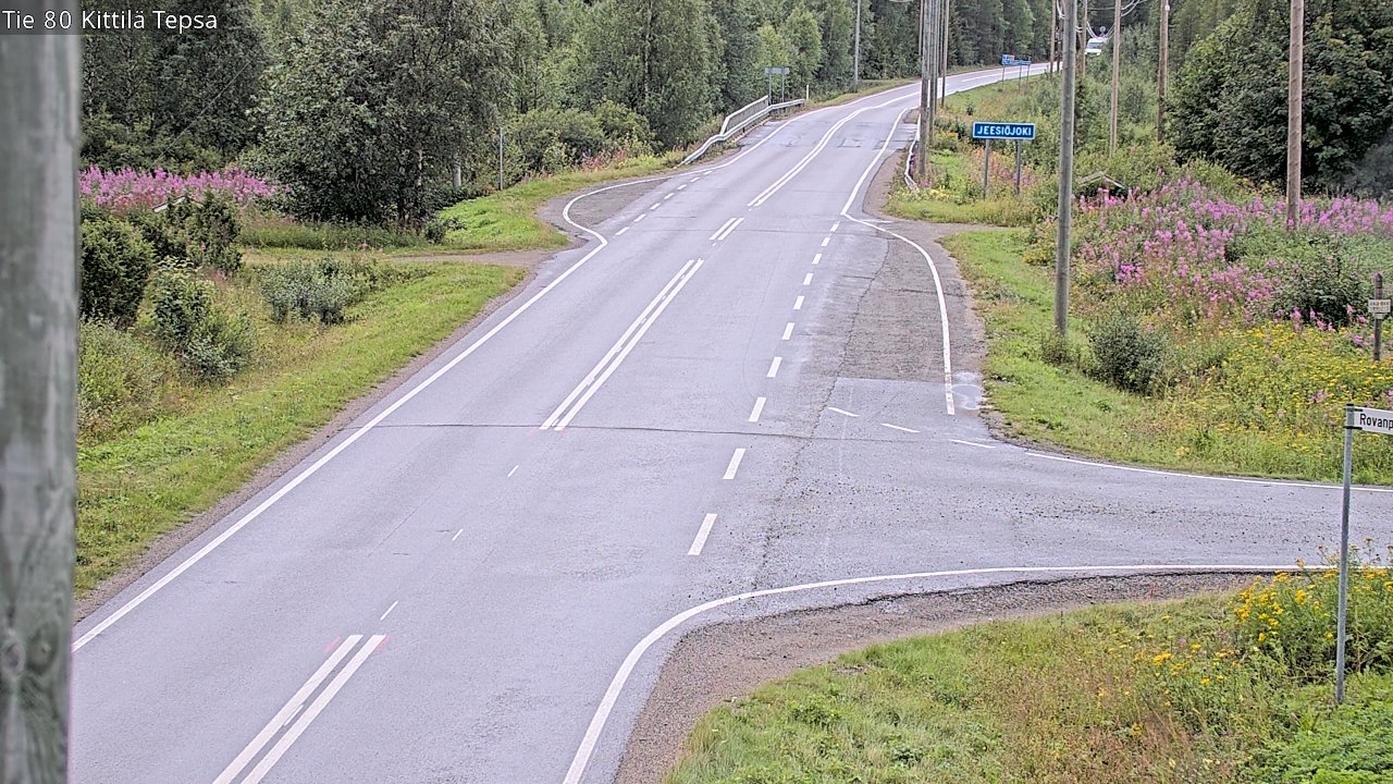 Kelikamerat Kuva Tie 80 Kittilä, Tepsa, Kittilä, Lappi