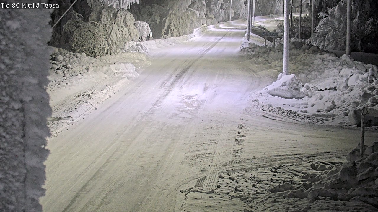 Kelikamerat Kuva Tie 80 Kittilä, Tepsa, Kittilä, Lappi