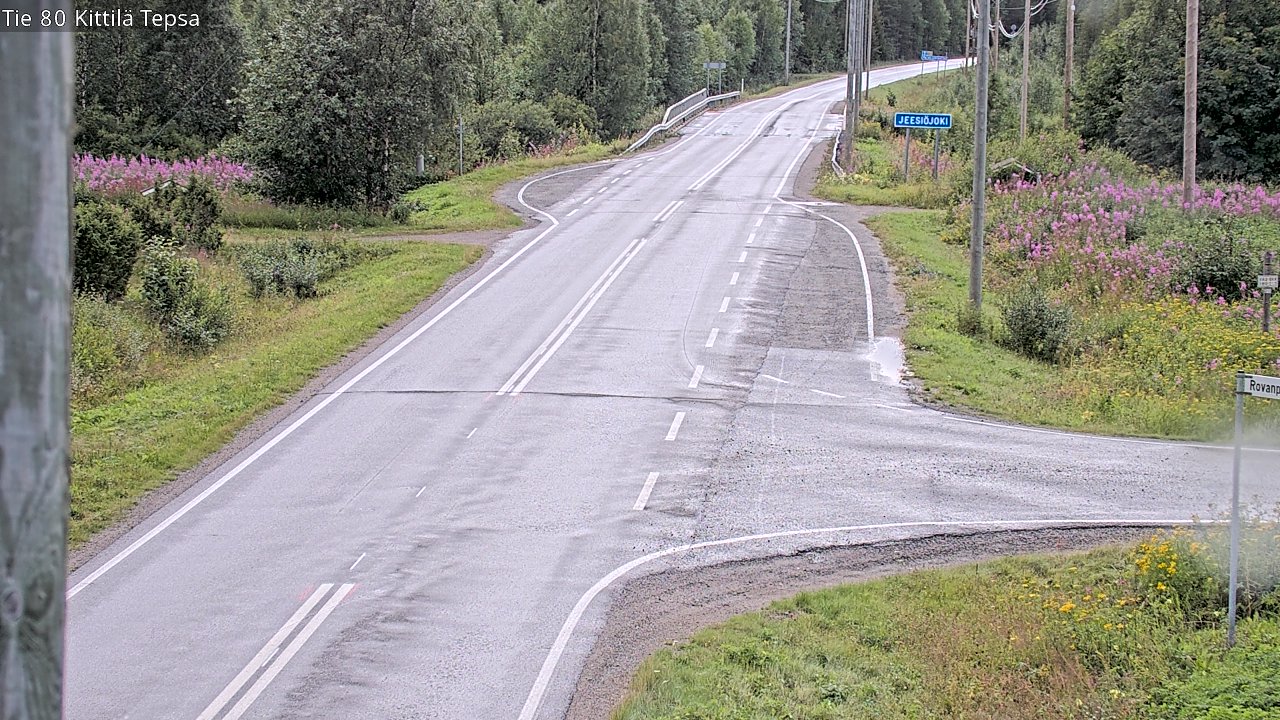 Kelikamerat Kuva Tie 80 Kittilä, Tepsa, Kittilä, Lappi